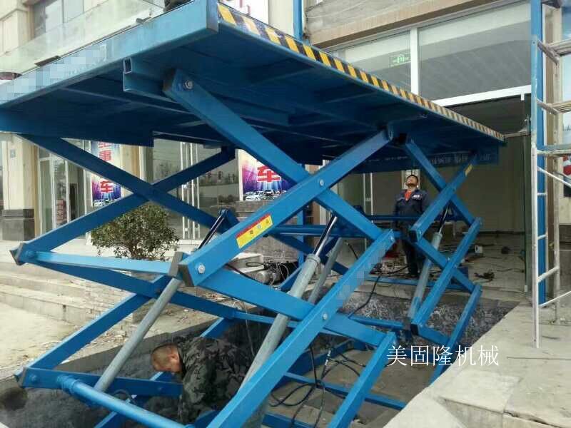 普洱双跨式固定升降机厂家
